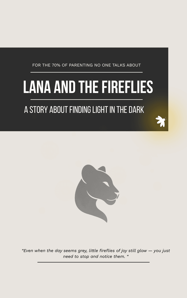 Lana and the Fireflies — Storybook Cover